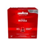 LAVAZZA ALLUMINIO COMP. NESPRESSO QUALITA' ROSSA 80 PZ